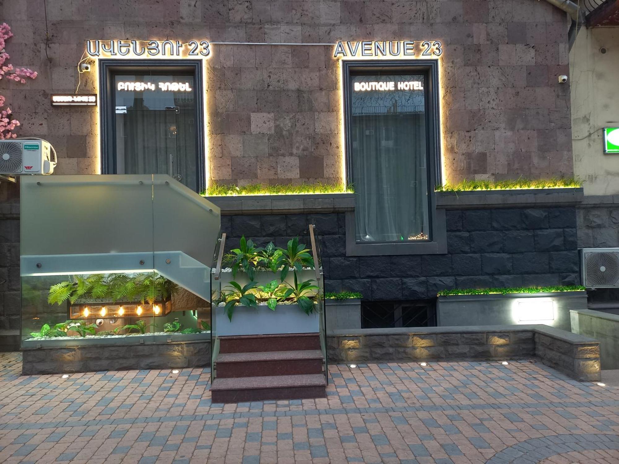 Avenue 23 Boutique Hotel Єреван Екстер'єр фото